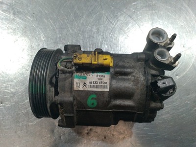 POMPA, COMPRESOR DE ACONDICIONADOR PEUGEOT 407 9663315680 SD7C16 2.7 HDI  