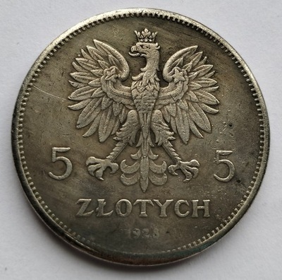 5 ZŁOTYCH 1928 NIKE - POLSKA - KOPIA