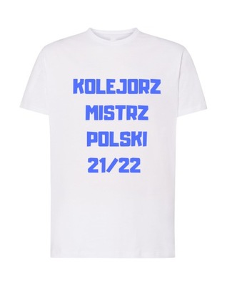 Lech Poznań Kolejorz Mistrz 21/22 T-shirt Rozm.5XL