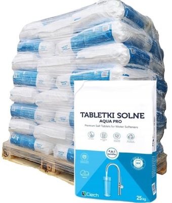 TABLETKI SOLNE CIECH SÓL TABLETKA DO UZDATNIANIA 1000KG Paleta