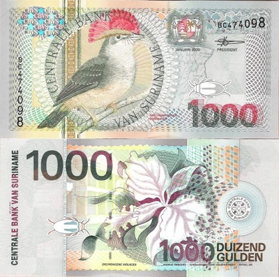 Surinam 2000 - 1000 Gulden - Pick 151 UNC