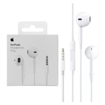 Oryginalne Słuchawki Apple EarPods MNHF2ZM/A JACK