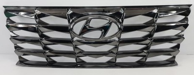 Решётка радиатора защита решётка радиатора hyundai tucson iv 20- фото №1