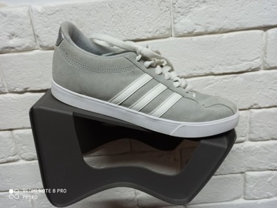 SZARE DAMSKIE TENISÓWKI ADIDAS COURTSET R 38