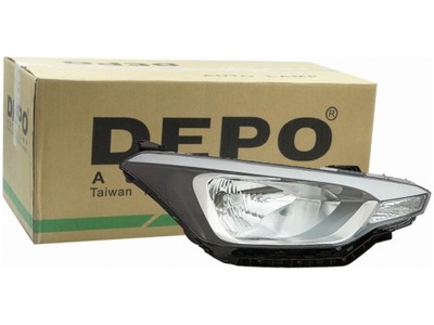 Лампа фара правий hyundai i20 ii mk2 14- фото №1