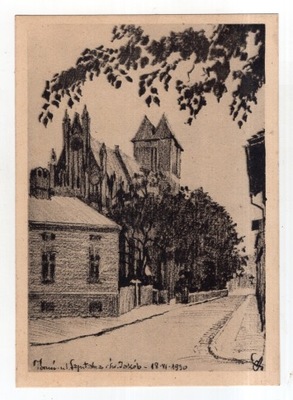 Toruń - Kościół Św Jakuba - KSIĄŻNICA ATLAS 1938