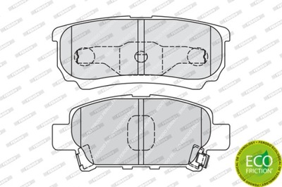 TRINKELĖS STABDŽIŲ GAL. FERODO FDB1839 