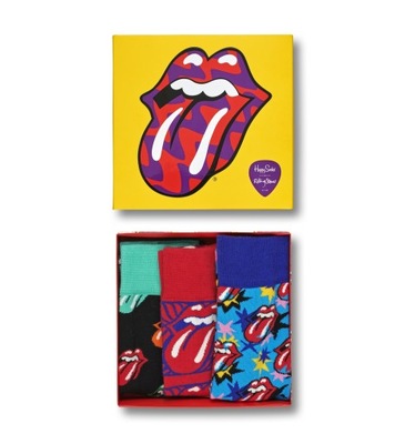 Skarpety Happy Socks Rolling Stones Box r. 36-40