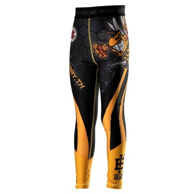 Legginsy Sportowe dla dzieci do MMA ANGRY WASP 140