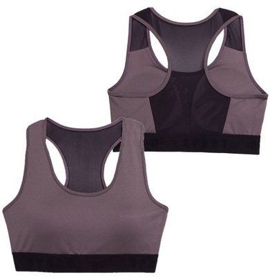 BIUSTONOSZ SPORTOWY 4F DAMSKI STANIK TRENINGOWY FITNESS TOP r. S