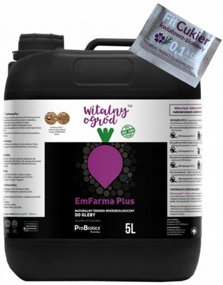 EMFARMA PLUS 5L DO UŻYŹNIANIA GLEBY Probiotics