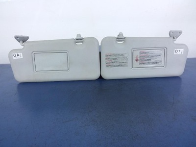 Nissan note i lift защита солнцезащитная козырёк фото №1