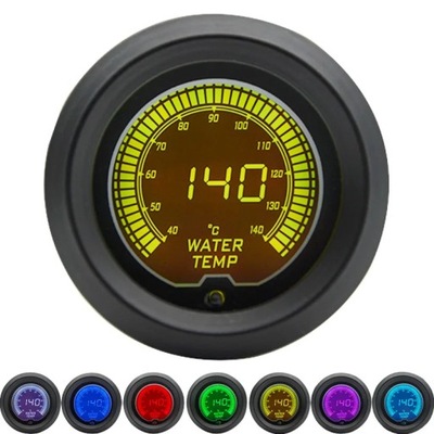 52mm Boost/Water temp/Oil temp/Volt/Tachometer/EGT/Air fuel ratio/Oi~77639 