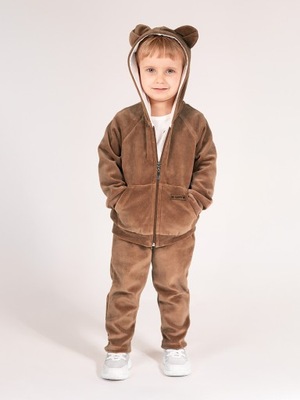 Chłopięca bluza miś brązowa Nicol, r. 98