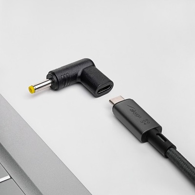 Przejściówka do laptopa USB-C do 4.0 x 1.7 mm