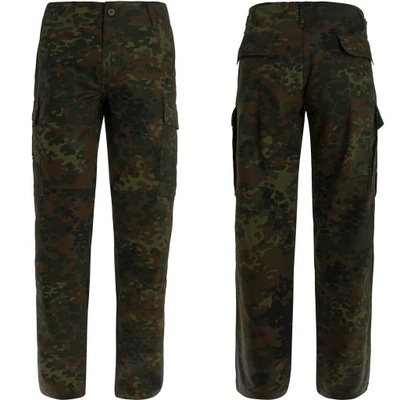 SPODNIE BOJÓWKI taktyczne SLIM FIT FLECKTARN BW L