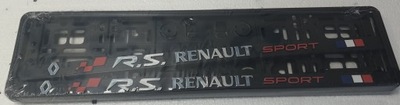 CUADRO TABLAS REJESTRACYJNEJ 3D RENAULT SPORT 2 SZ  