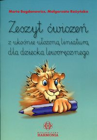 Zeszyt z ukośnie ułożoną liniaturą A5 leworęczne