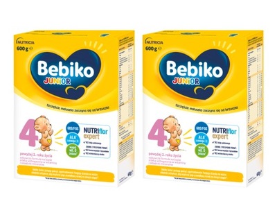 Bebiko Junior 4 Odżywcza formuła ZESTAW 2x600g