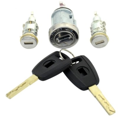 Замок замки 2 вкладиші do двері лівих замок запалювання набір замки citroen nemo фото №1