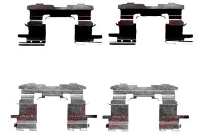 Quick brake 109-1631 набор аксессуары, тормозные колодки тормозные фото №1