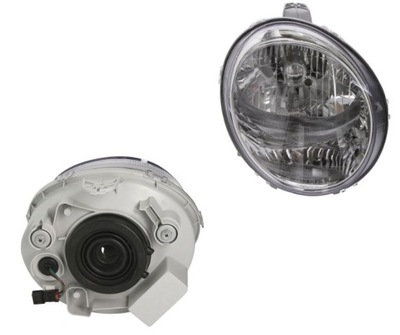 Фара лампа правый chevrolet spark matiz tyc фото №1