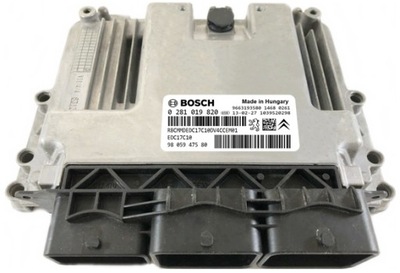 ECU PEUGEOT 208 1.4 0281019820 9805947580 