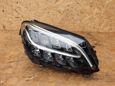 Mercedes w205 lift лампа правий перед full led a2059068005 комплектна фото №1