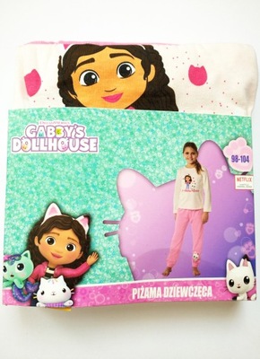 DreamWorks piżama różowy rozmiar 98 (93 - 98 cm)