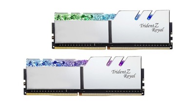 G.SKILL TRIDENTZ ROYAL RGB DDR4 2X16GB 3600MHZ CL16 XMP2 SILVER F4-3600C16D