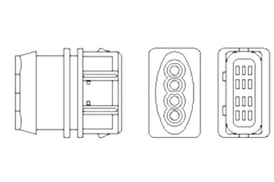 MAGNETI MARELLI ZONDAS LAMBDA ZONDAS VOLVO S40 I V40 KIA SORENTO I NISSAN 