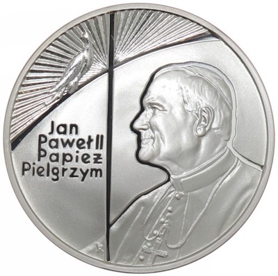 10 zł - Jan Paweł II-Papież pielgrzym - 1999 rok