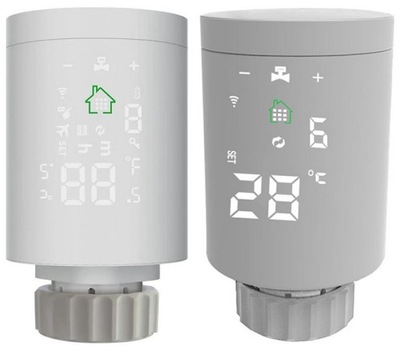 2x TERMOSTAT GŁOWICA TERMOSTATYCZNA TUYA ZIGBEE