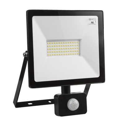 NAŚWIETLACZ LED (СВІТЛОДІОД) Z ДАТЧИКОМ РУХУ MACLEAN SLIM 50W 4000LM 4000K IP44