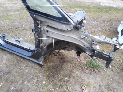 Лонжерон правая citroen c4 picasso ii 2014 фото №1