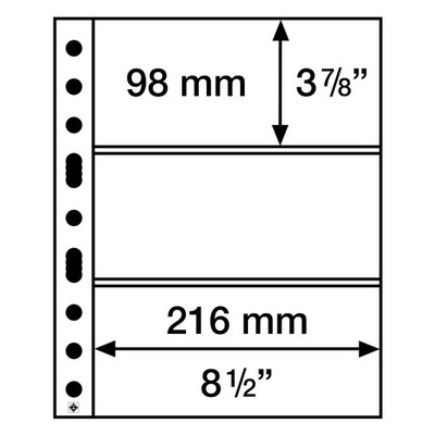 Karty GRANDE EASY 3 C SH 312 banknoty Leuchtturm