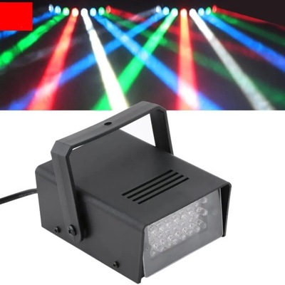 Lampa błyskowa Disco DJ z 24 diodami LED