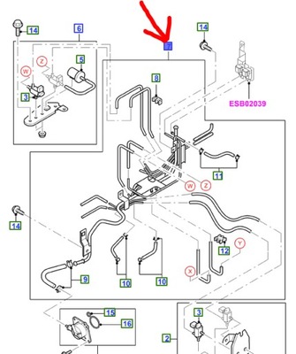 Шланг вакууму ford ranger mk4 2006-12 фото №1
