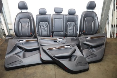 Сидіння заднє сидіння обшивки комплект audi q5 i lift фото №1