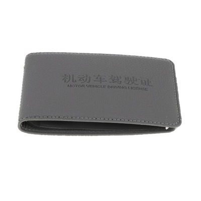 Business Credit Card Case ID Document Holder Gray