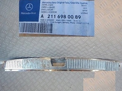 Mercedes e klasa w211 захист молдинг na pas задній фото №1