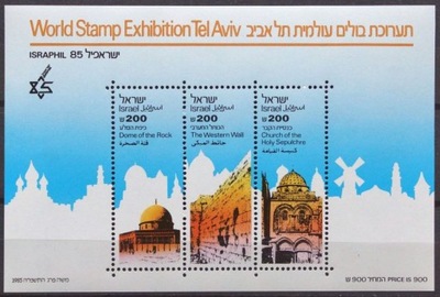 IZRAEL - 1985 0 WYSTAWA ISRAPHIL 85 - BLOK