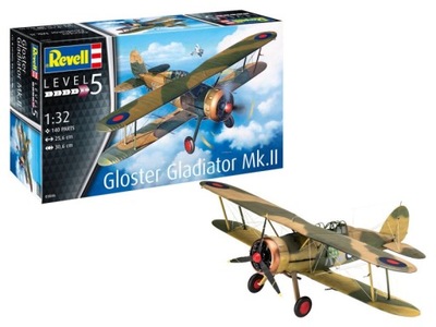 Model plastikowy do sklejania Gloster Gladiator MK