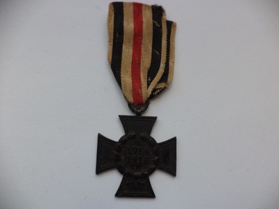 Krzyż Zasługi Za Wojnę 1914 - 1918 - Syg. Niemcy - Rzadki