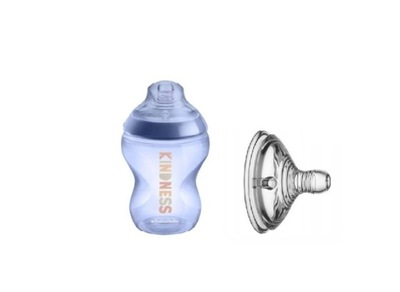 Butelka BOY 260 ml smoczek szybki Tommee Tippee