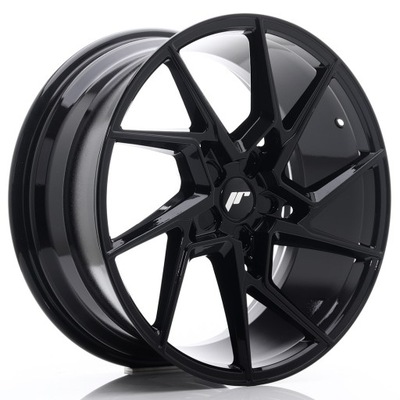 JR Wheels JR33 20x9 ET20-48 5H BLANK Gloss Black 