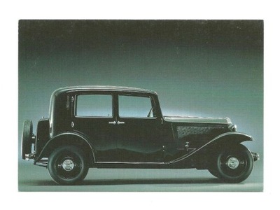 Pocztówka - Samochód Lancia Augusta, 1933 r.