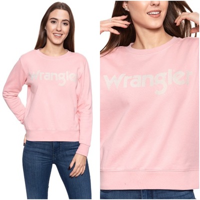 Damska bluza nierozpinana Wrangler LOGO SWEAT XS