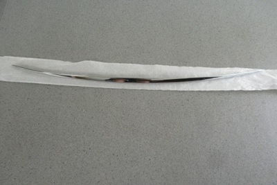 Молдинг хромована кришки задня toyota avensis t27 sedan фото №1