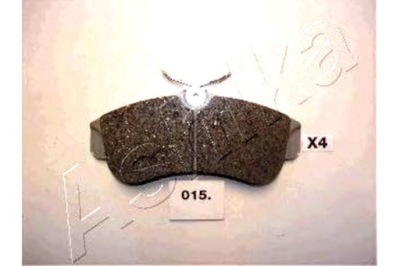 Ashika тормозные колодки тормозные nissan almera ii 1.5 n16 фото №1